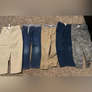 5 pairs all Cat and Jack pants size 4 or 4T